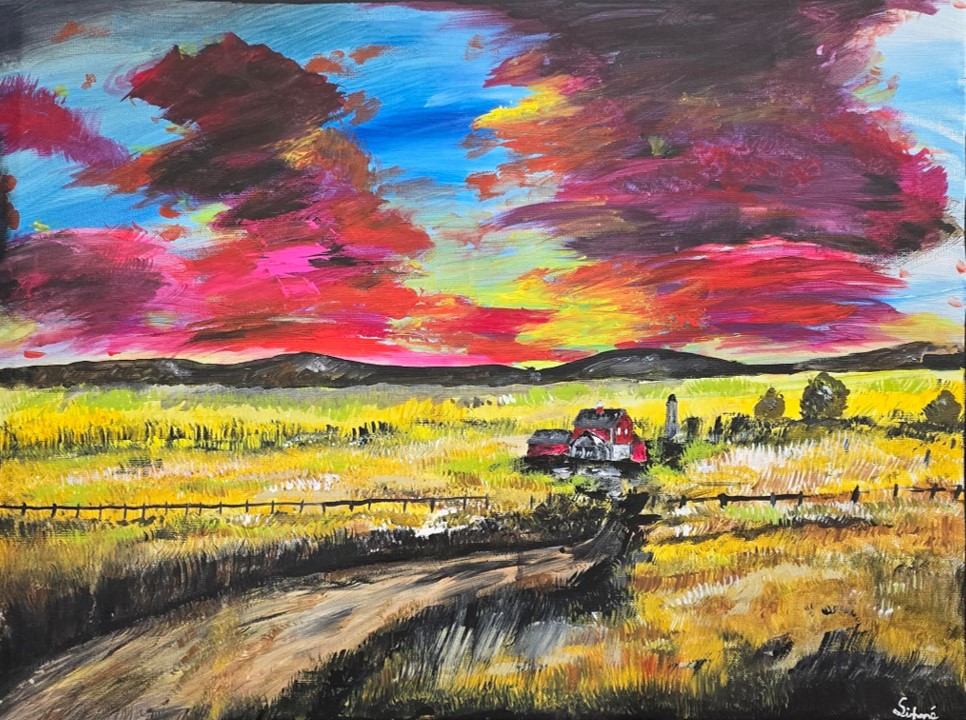 Sunset on the Farm - Simoné